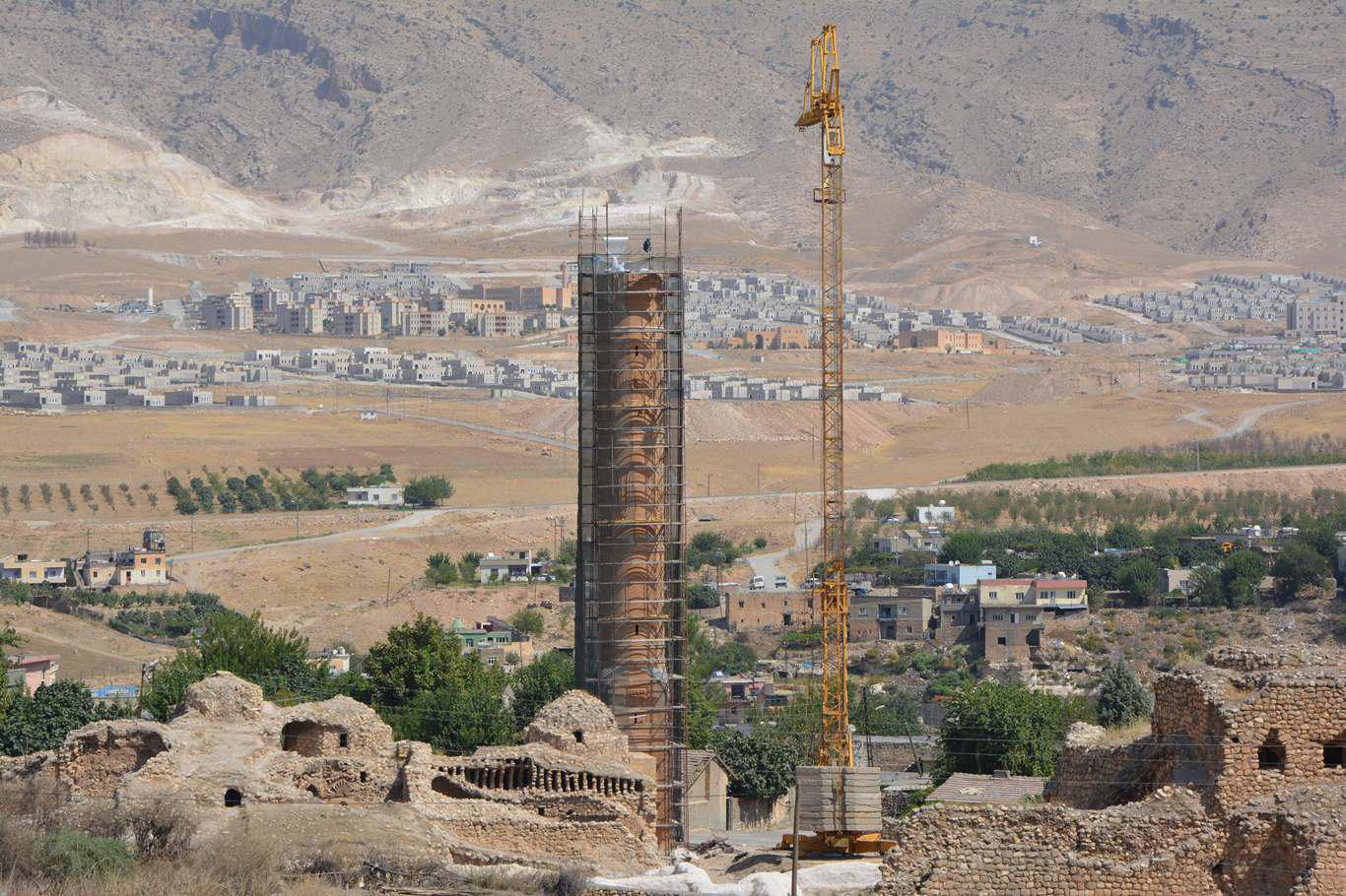 6 asırlık Sultan Süleyman Koç Minaresi de taşınacak 6 asırlık Sultan Süleyman Koç Minaresi de taşınacak